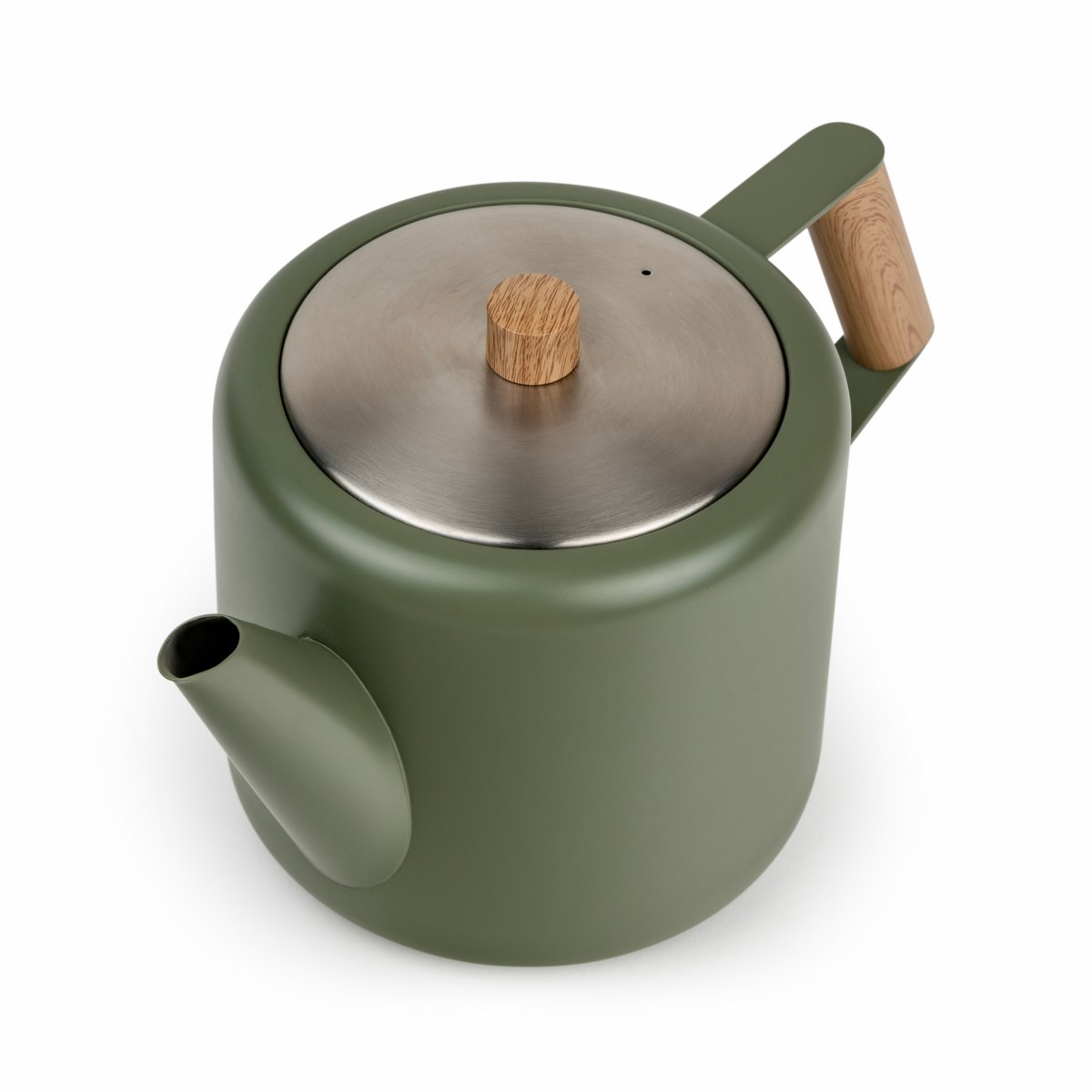 Bredemeijer Duet Boston Double-Walled Teapot 1.1L – Army Green – image 4