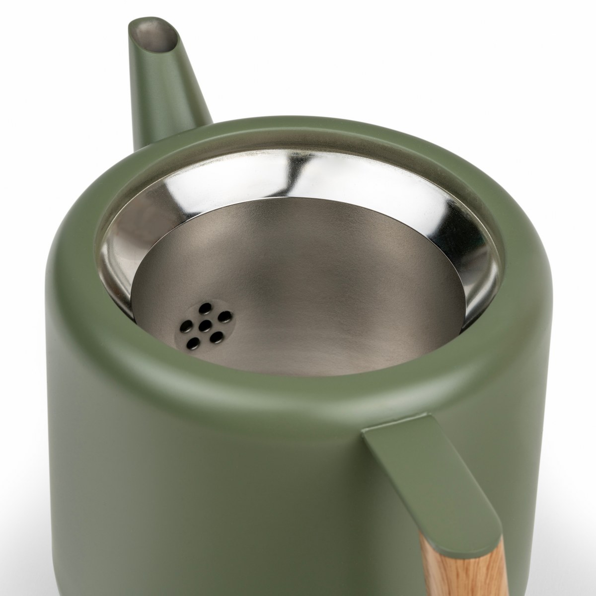 Bredemeijer Duet Boston Double-Walled Teapot 1.1L – Army Green – image 2