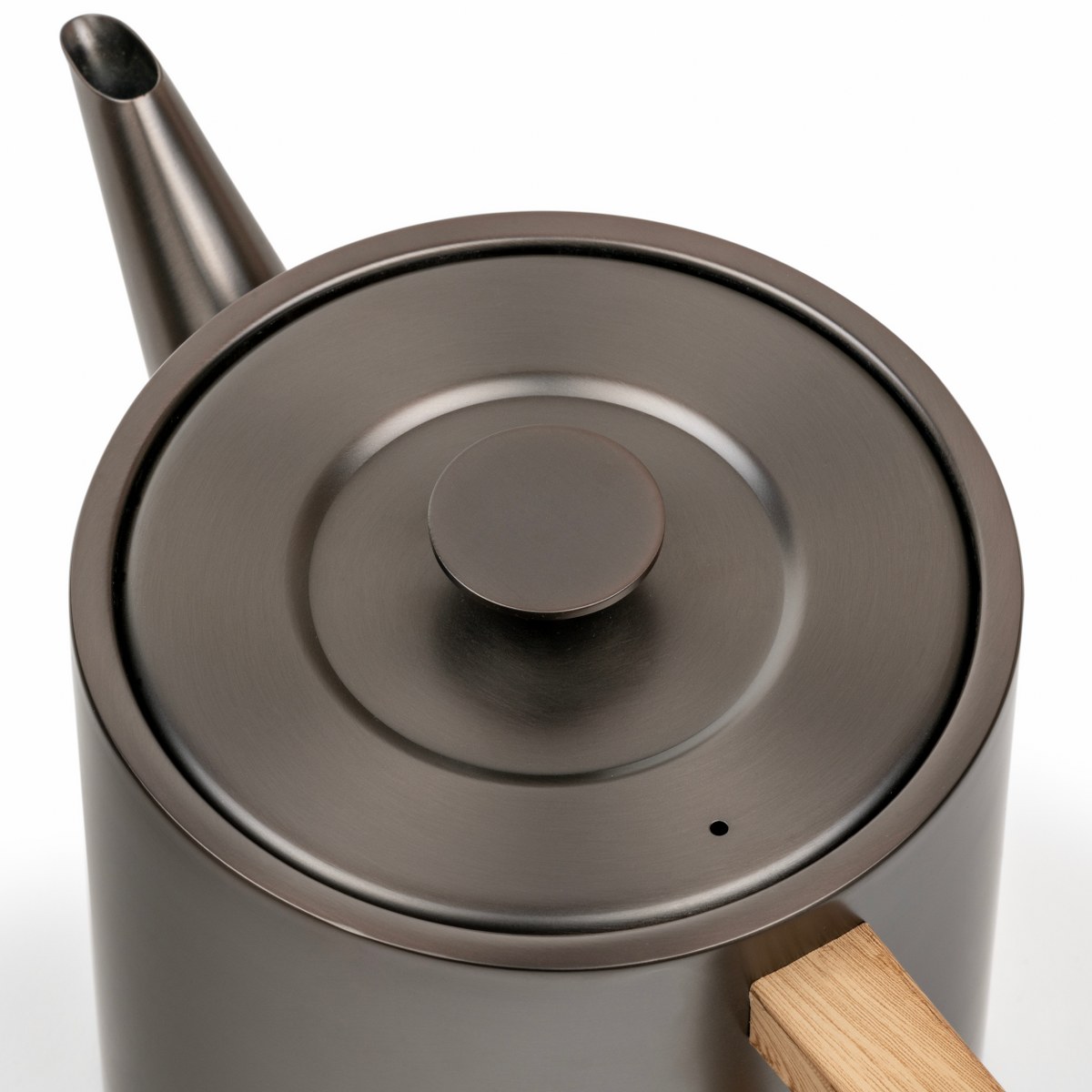 Bredemeijer Duet Narvik Double-Walled Teapot 1.1L – Satin Metallic Grey – image 3