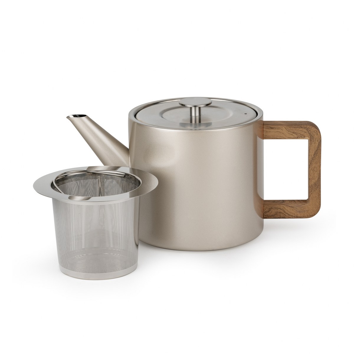 Bredemeijer Duet Narvik Double-Walled Teapot 1.1L – Champagne – image 2