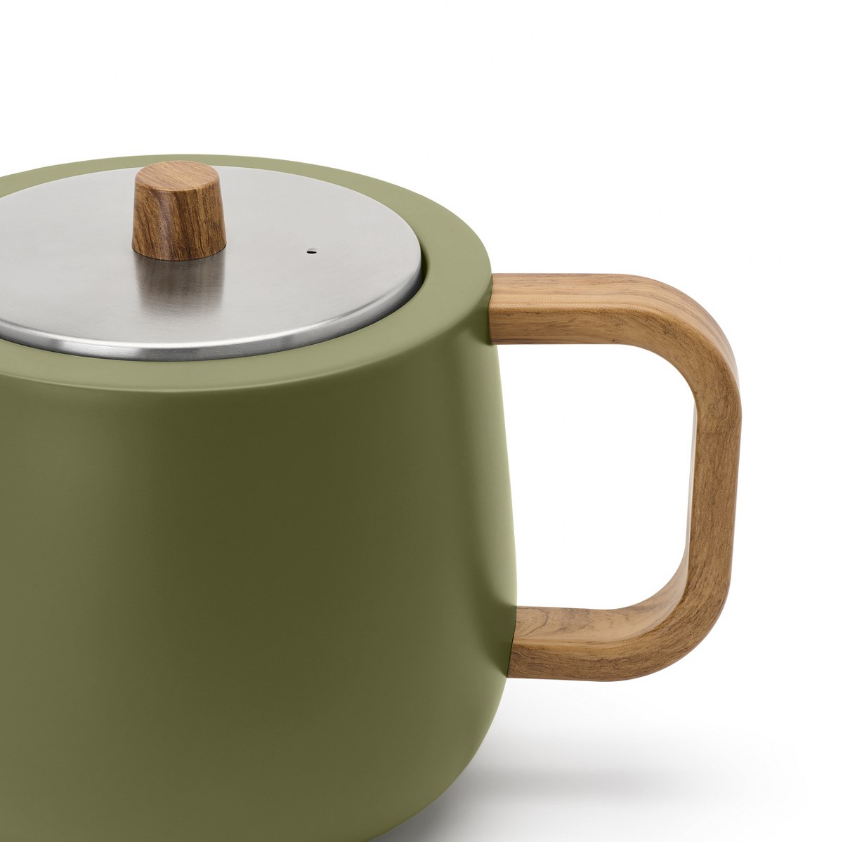 Bredemeijer Duet Facet Double-Walled Teapot 1.1L – Khaki Green – image 5