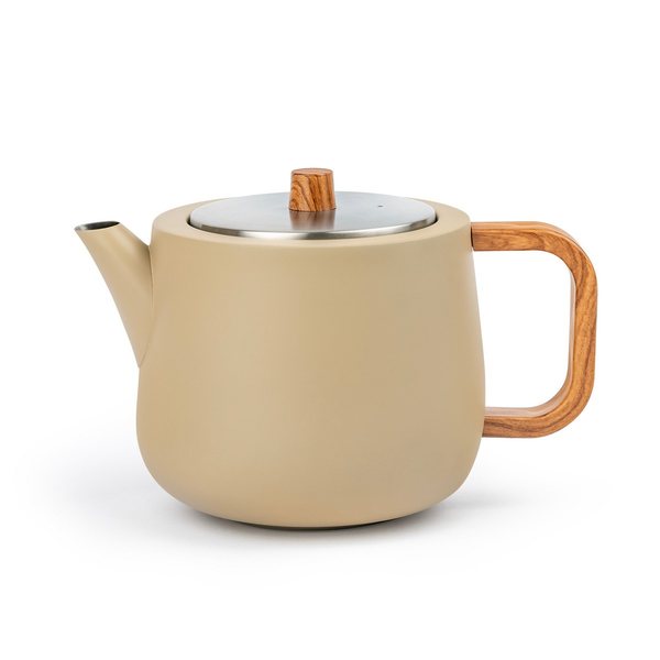 Bredemeijer Duet Facet Double-Walled Teapot 1.1L – Camel
