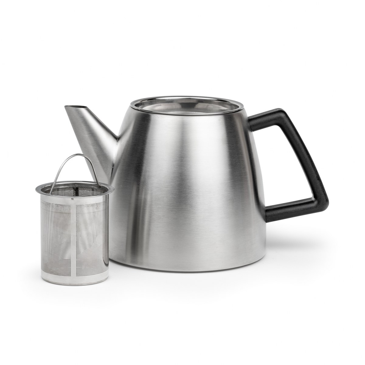 Bredemeijer Duet Odense Double-Walled Teapot 1.1L – Satin Steel – image 2