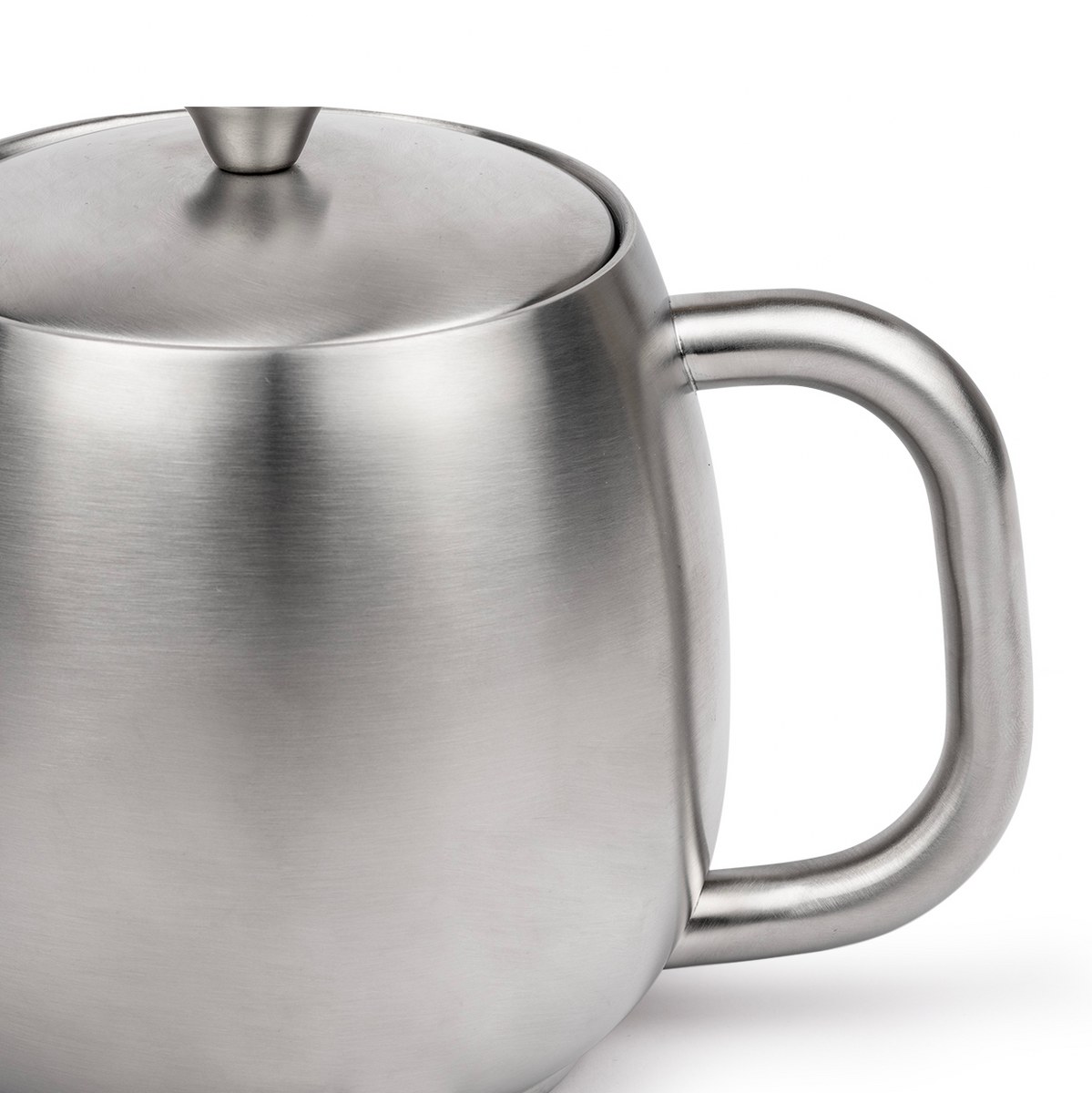 Bredemeijer Vera Double-Walled Teapot 900ml – Matt Steel – image 3