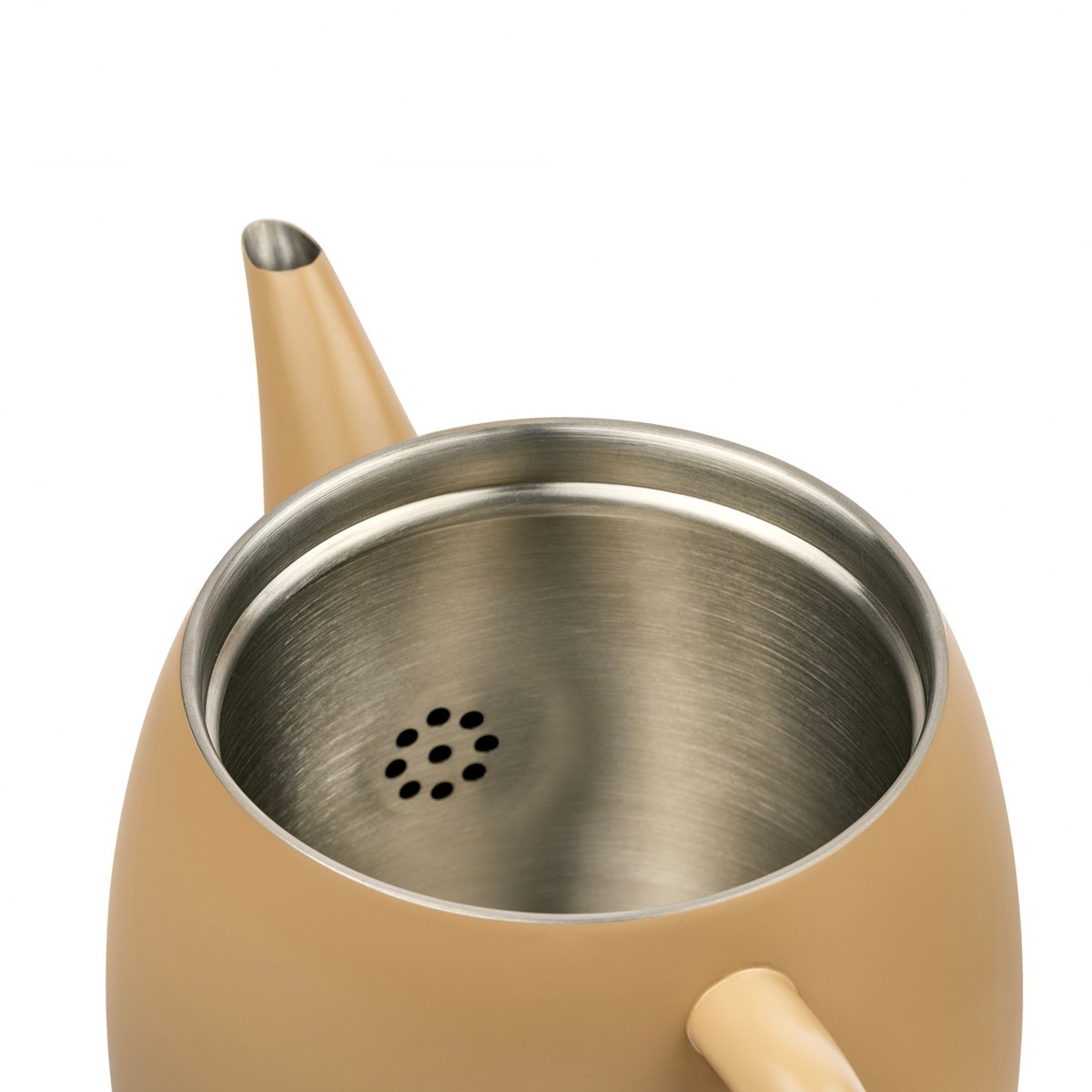 Bredemeijer Vera Double-Walled Teapot 900ml – Latte Brown – image 4