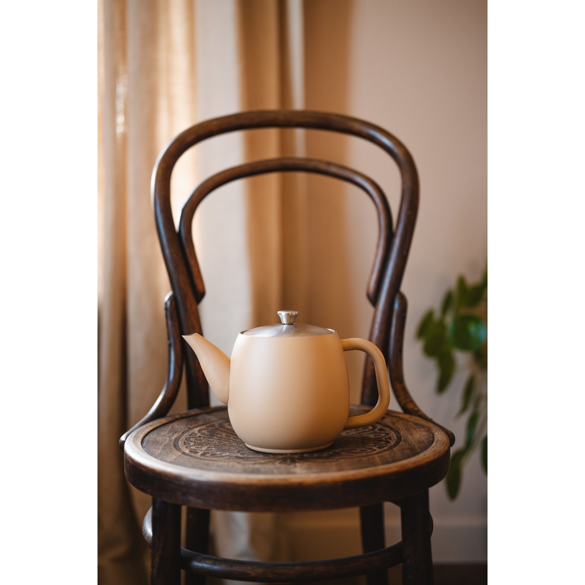 Bredemeijer Vera Double-Walled Teapot 900ml – Latte Brown – image 7
