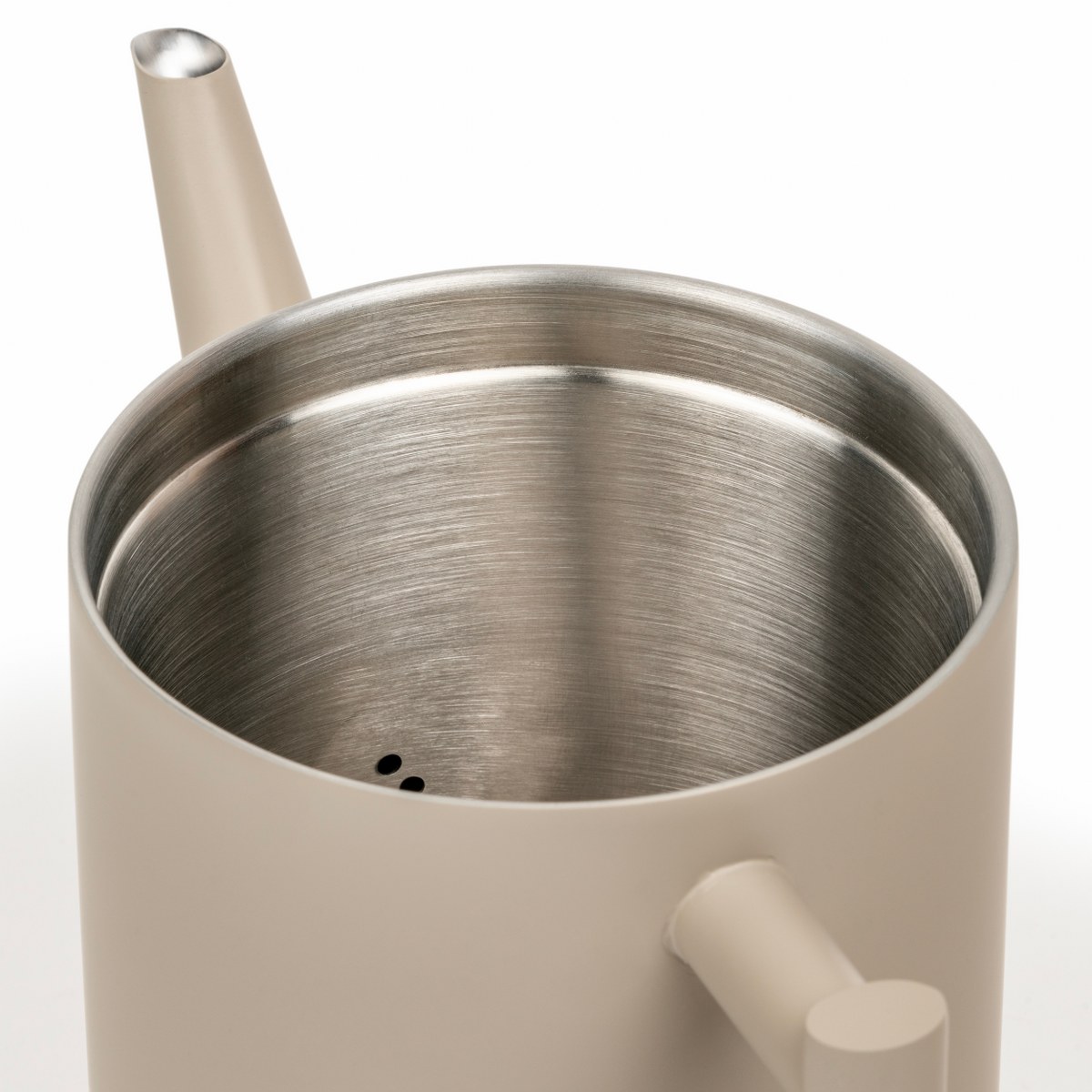 Bredemeijer Minuet Cylindre Double-Walled Teapot 1.2L – Taupe – image 5