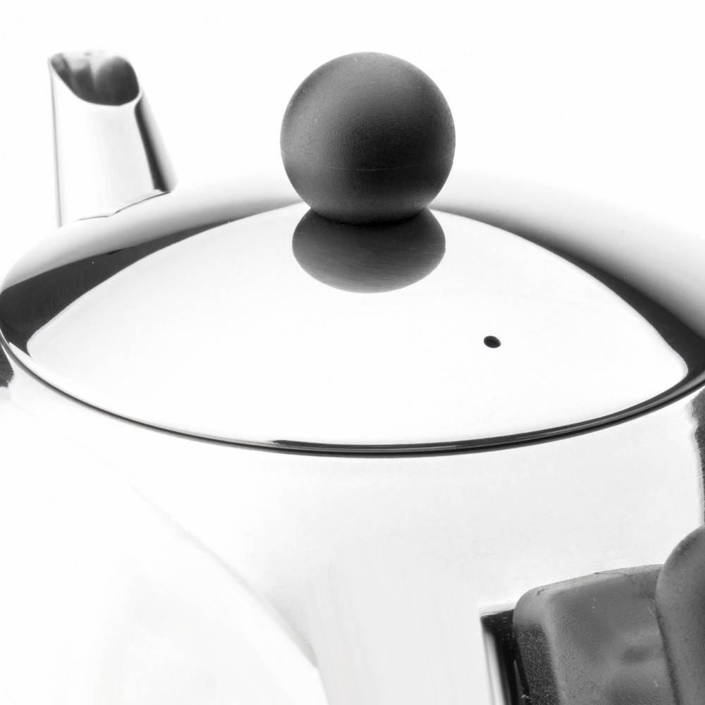 Bredemeijer Bella Ronde Double-Walled Teapot 1.5L – Polished Steel – image 2