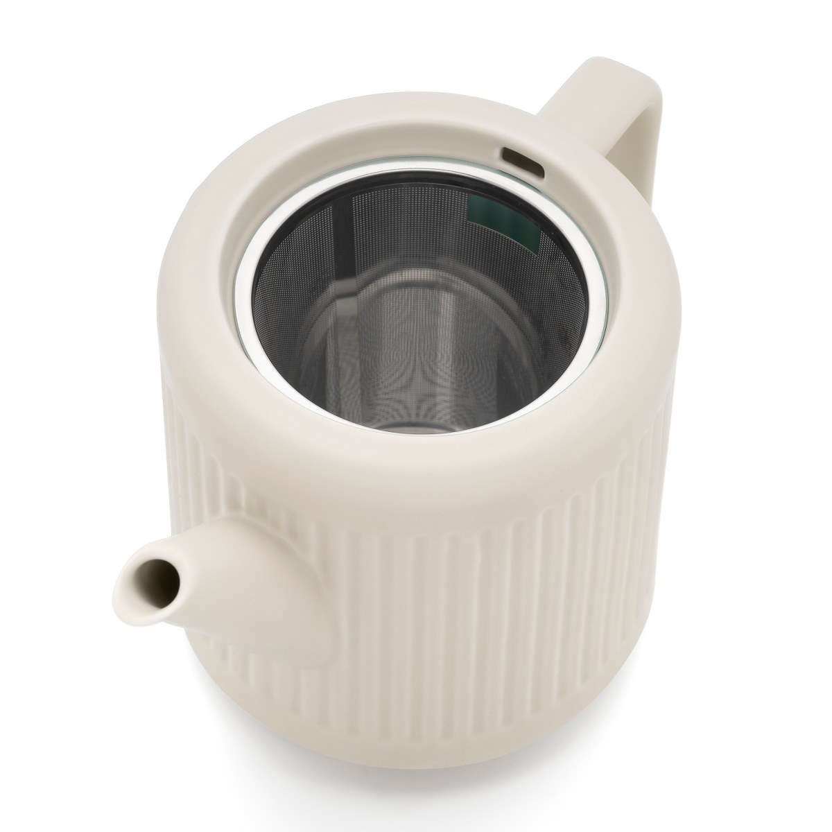 Bredemeijer Skagen Porcelain Teapot 1.2L with Filter – White – image 3
