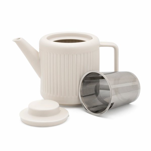 Bredemeijer Skagen Porcelain Teapot 1.2L with Filter – White