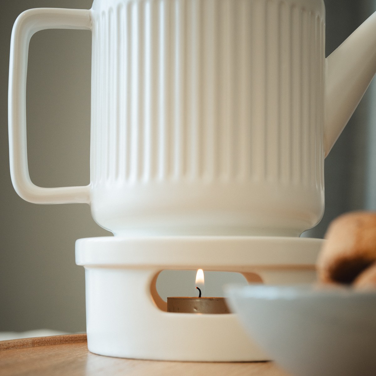 Bredemeijer Skagen Porcelain Tea Mugs 300ml, Set of 2 – White – image 3