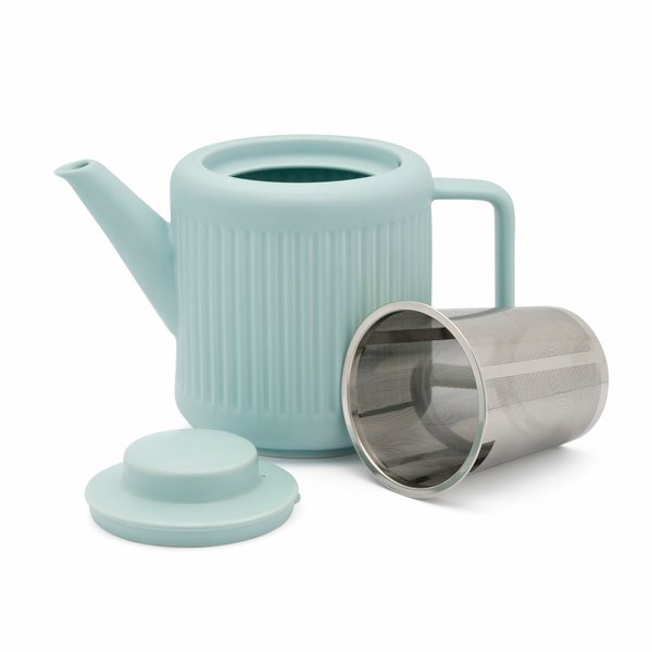 Bredemeijer Skagen Porcelain Teapot 1.2L with Filter – Light Blue
