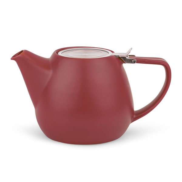 Bredemeijer Rens Stackable Porcelain Teapot 1.1L – Warm Red