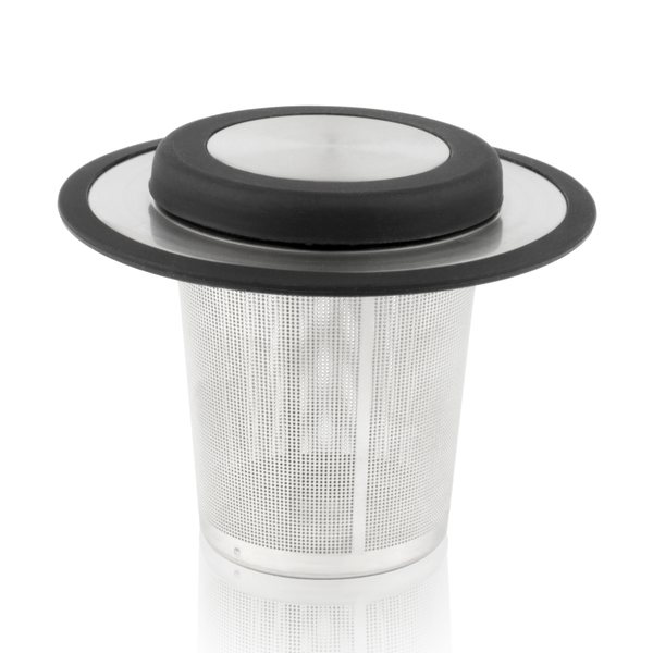 Bredemeijer Large Fine Mesh Tea Infuser with Lid & Drip Tray