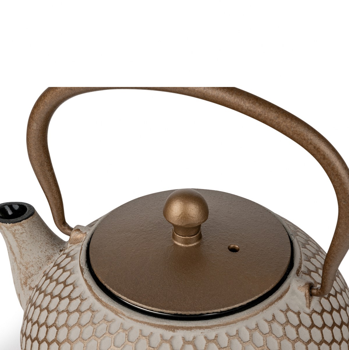 Bredemeijer Jiangxi Cast Iron Teapot 0.7L with Filter – Beige – image 3