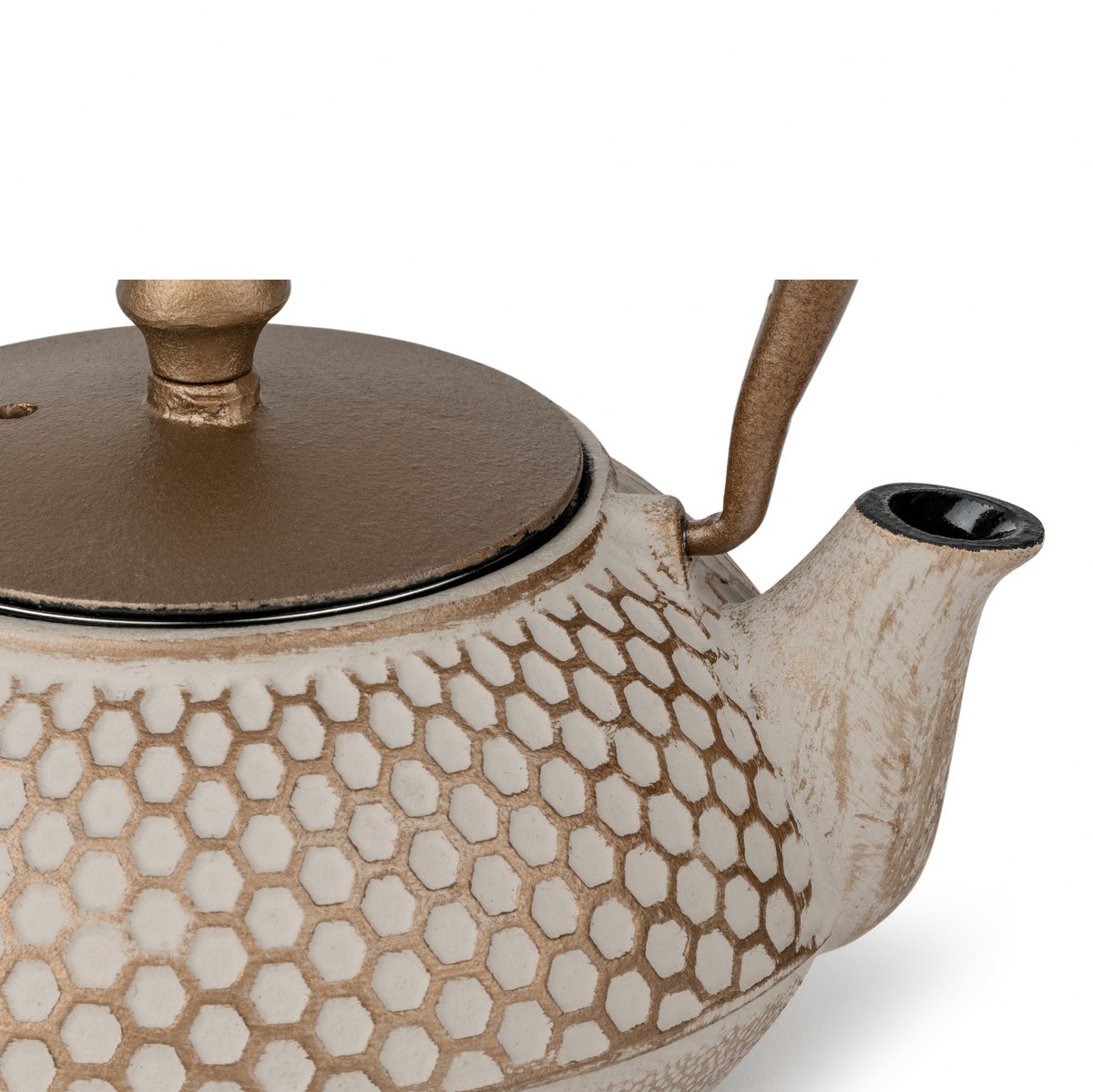 Bredemeijer Jiangxi Cast Iron Teapot 0.7L with Filter – Beige – image 2