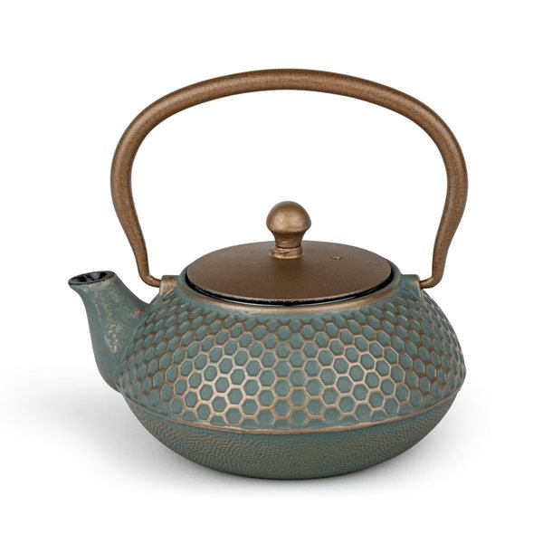 Bredemeijer Jiangxi Cast Iron Teapot 0.7L with Filter – Blue