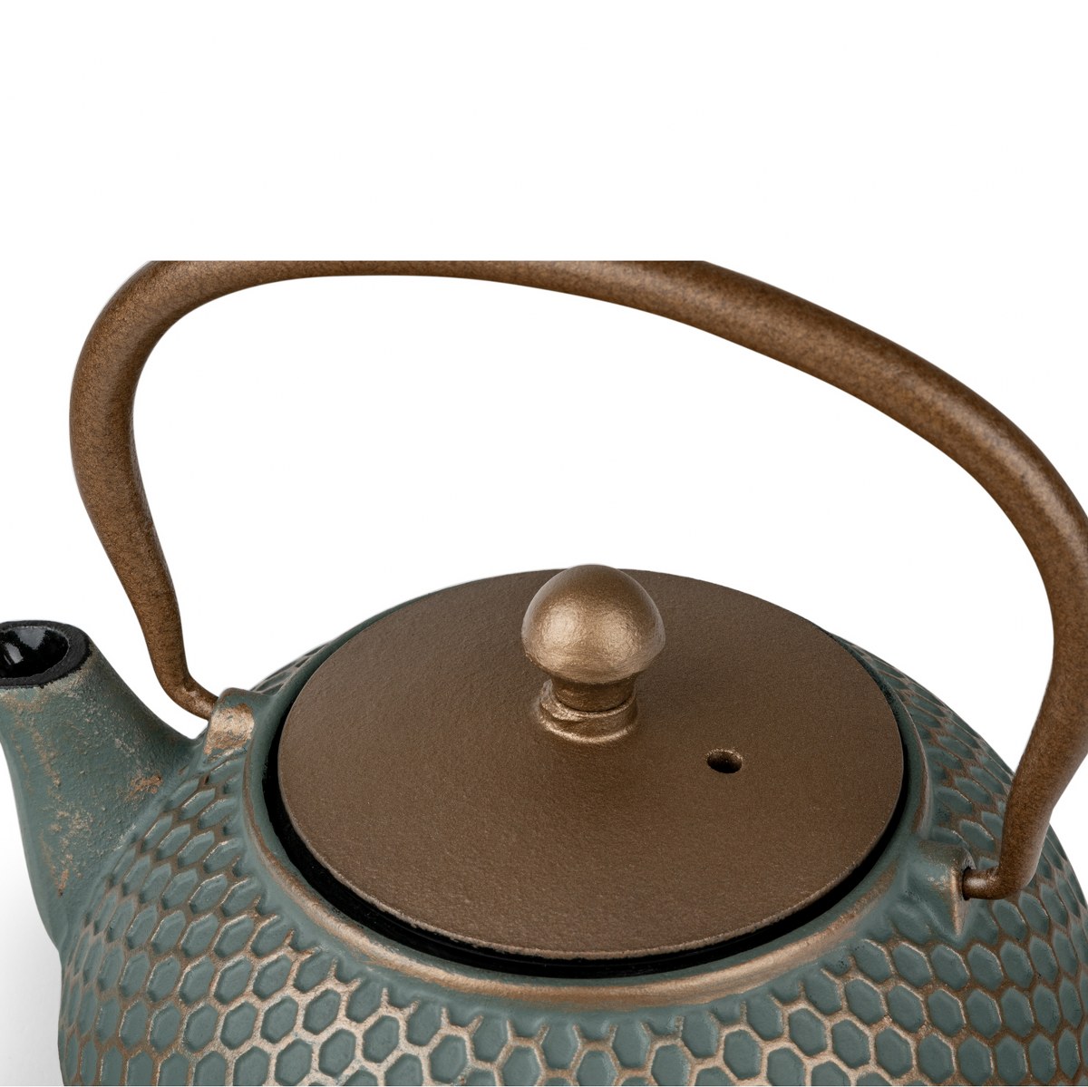 Bredemeijer Jiangxi Cast Iron Teapot 0.7L with Filter – Blue – image 3