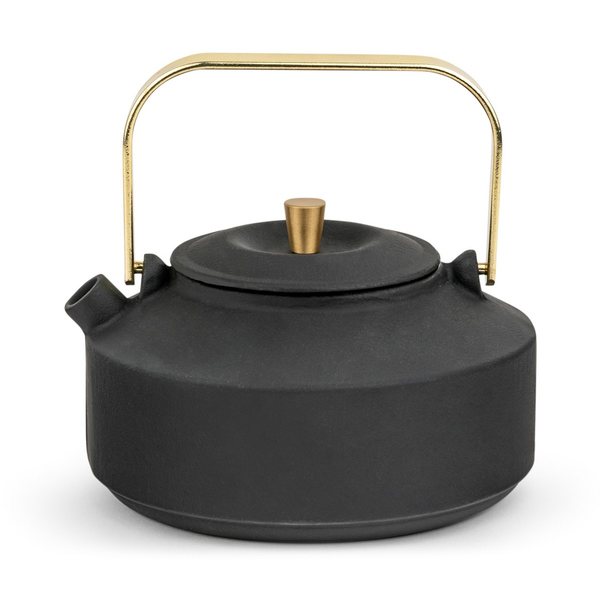 Bredemeijer Shangdong Cast Iron Teapot 1L with Filter – Black