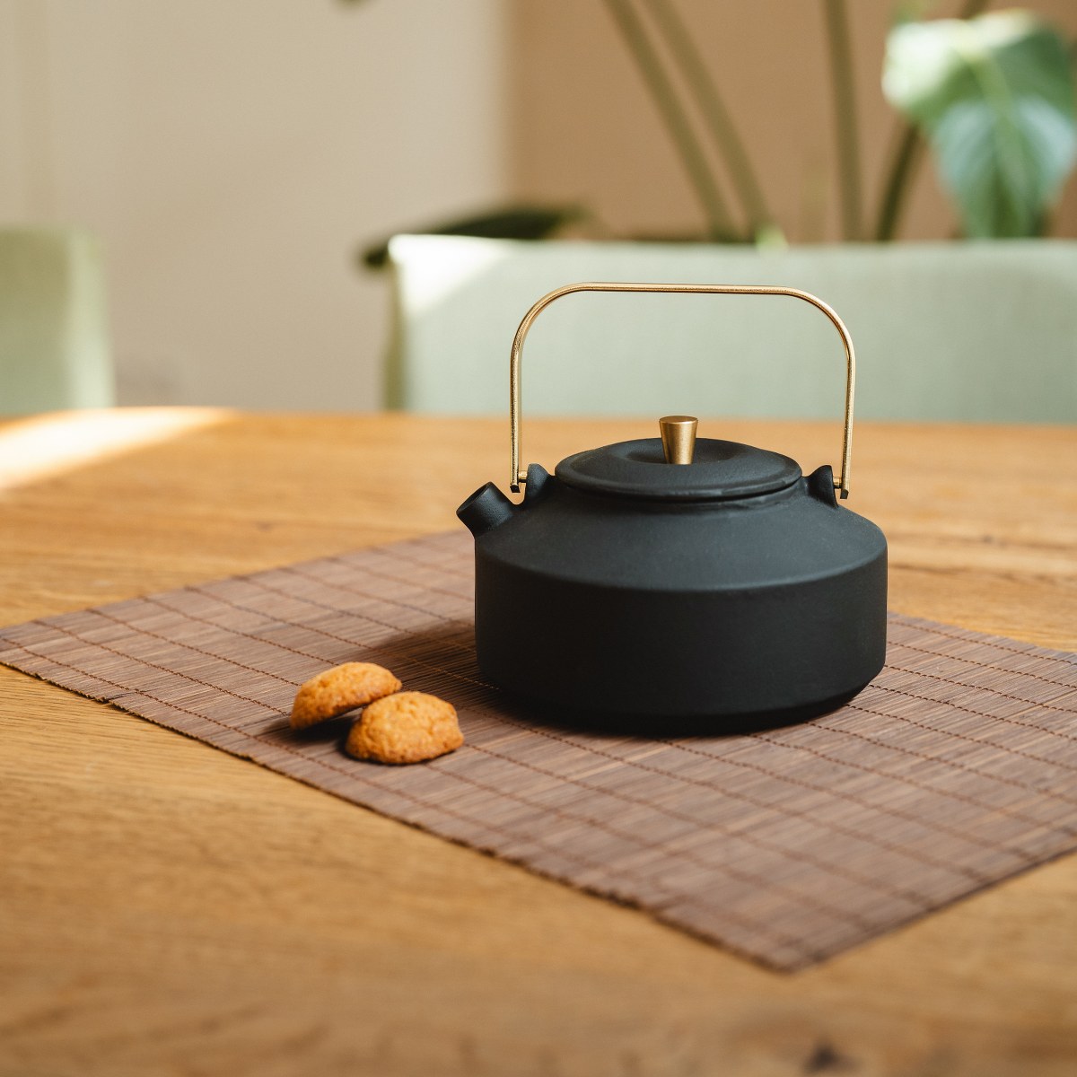 Bredemeijer Shangdong Cast Iron Teapot 1L with Filter – Black – image 6