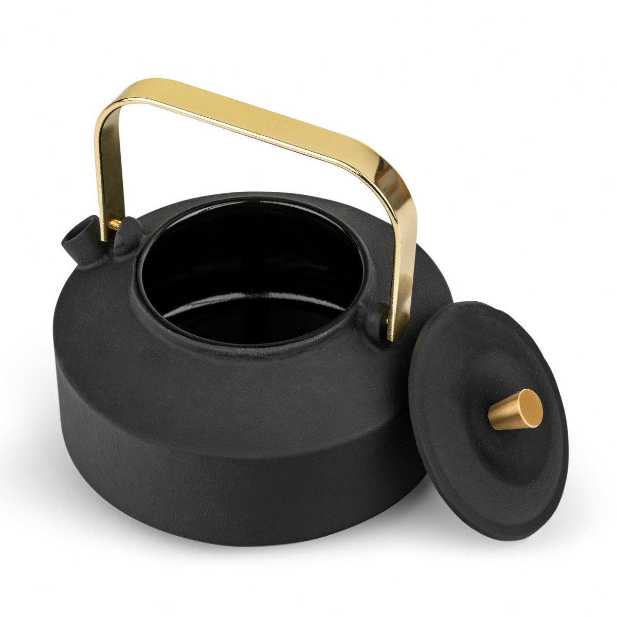 Bredemeijer Shangdong Cast Iron Teapot 1L with Filter – Black – image 3