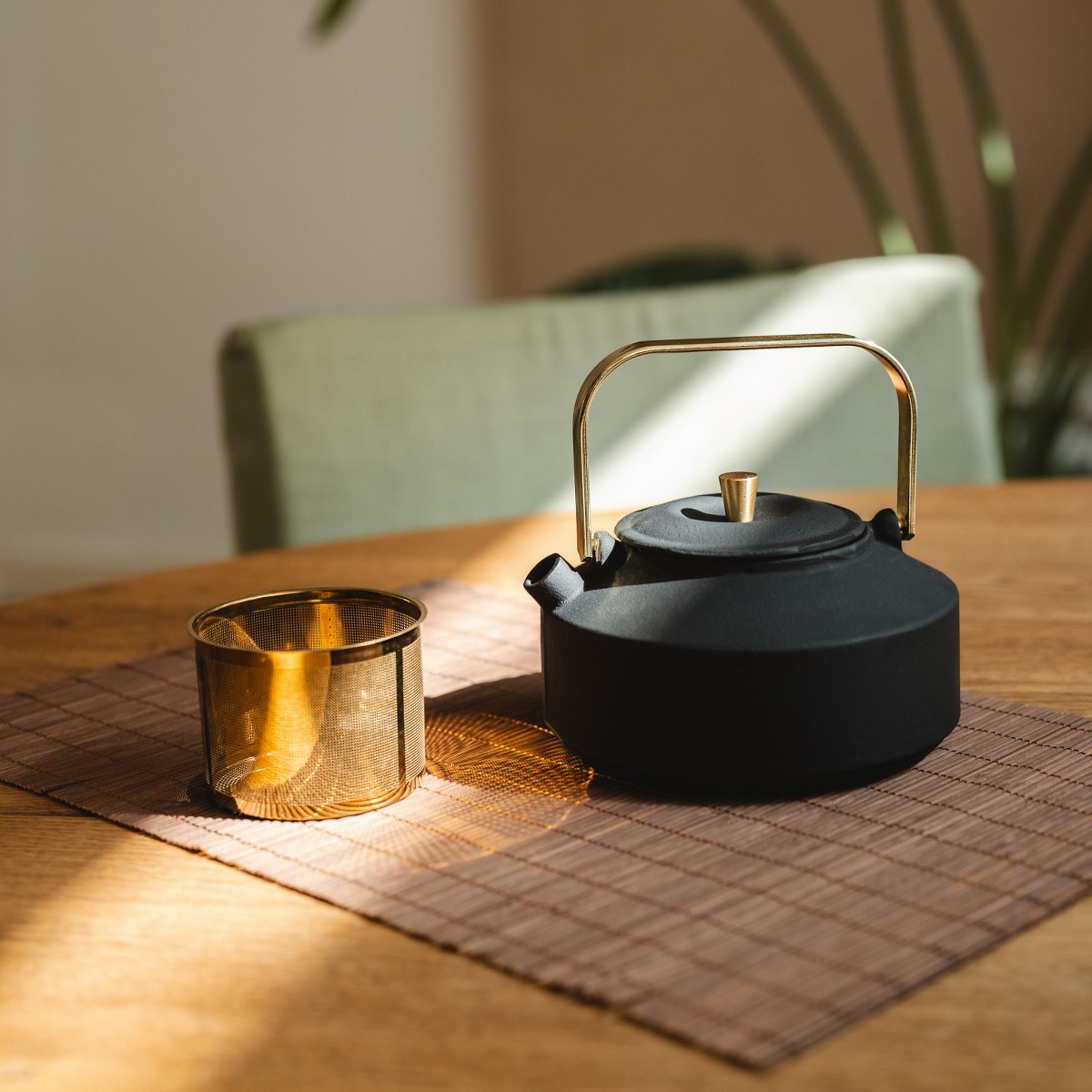 Bredemeijer Shangdong Cast Iron Teapot 1L with Filter – Black – image 7