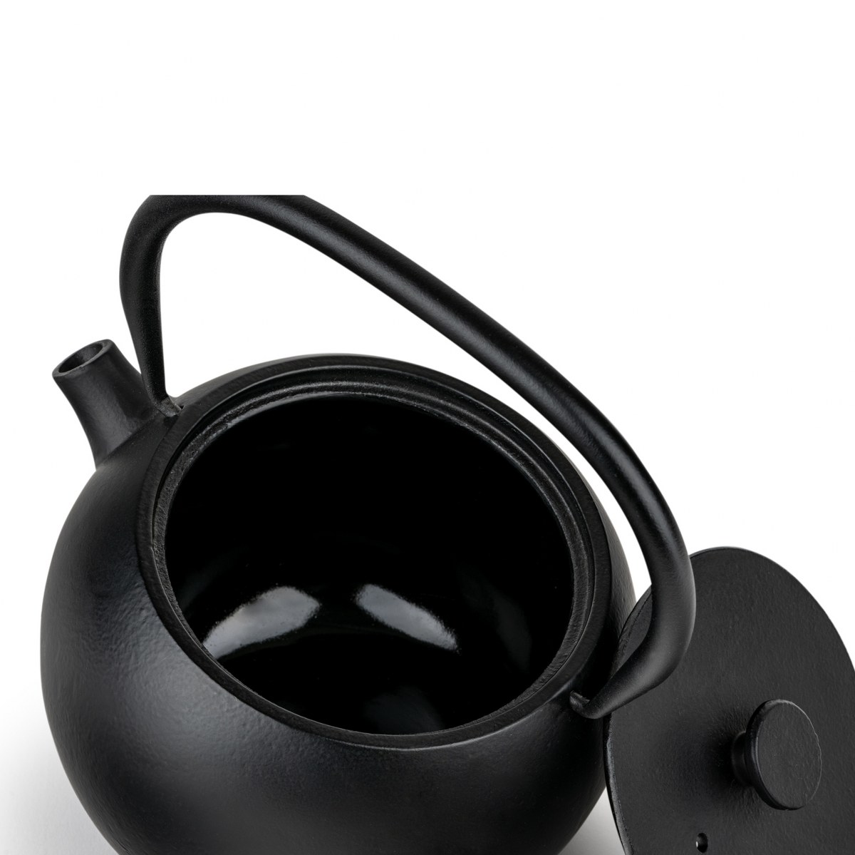 Bredemeijer Guizhou Chamfered Cast Iron Teapot 0.75L – Black – image 4