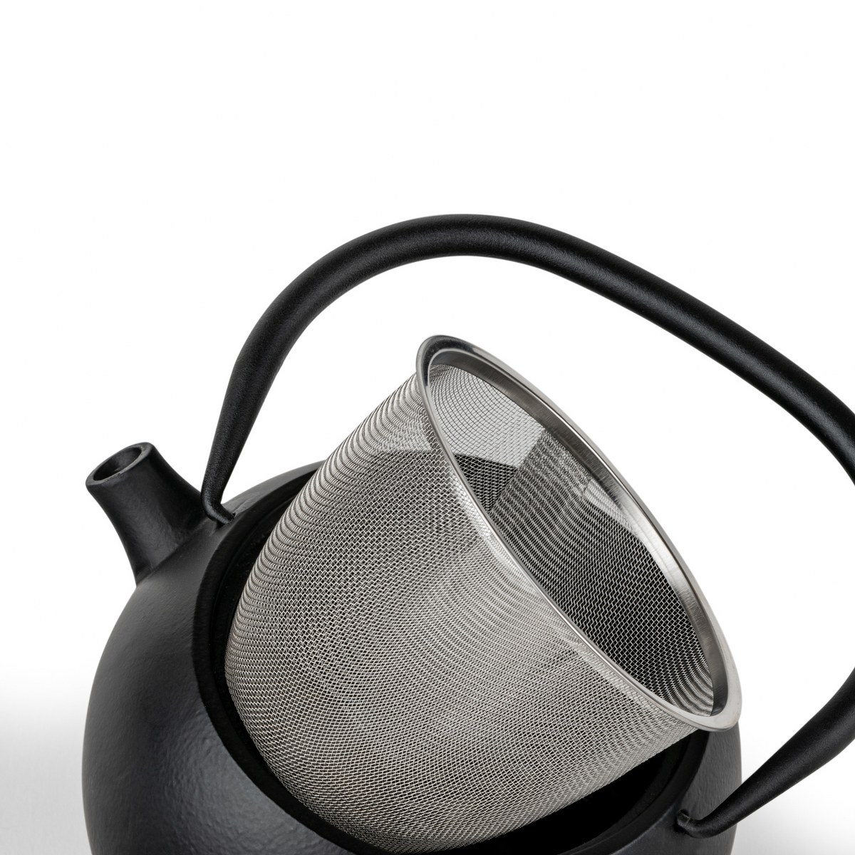 Bredemeijer Guizhou Chamfered Cast Iron Teapot 0.75L – Black – image 5