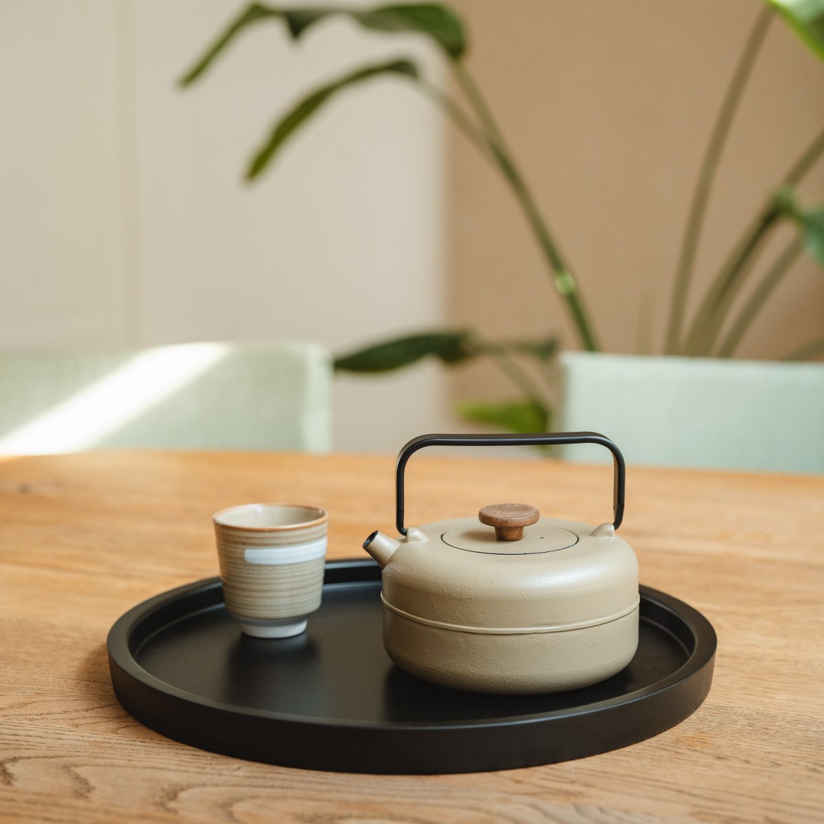 Bredemeijer Henan Cast Iron Teapot 0.75L with Filter – Beige – image 6