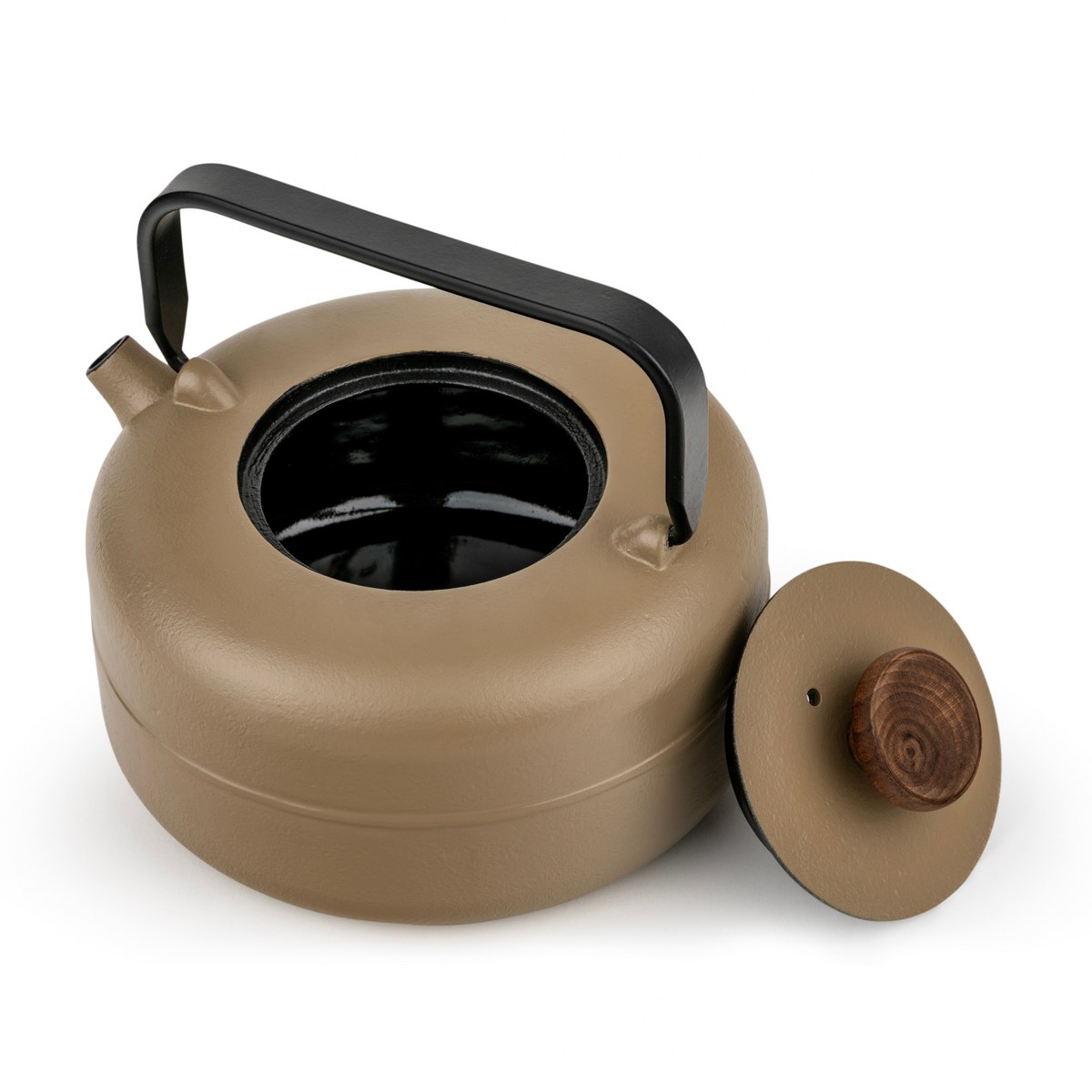 Bredemeijer Henan Cast Iron Teapot 0.75L with Filter – Beige – image 3