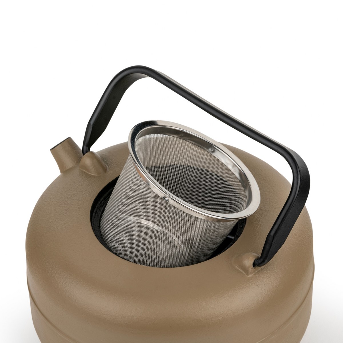 Bredemeijer Henan Cast Iron Teapot 0.75L with Filter – Beige – image 4