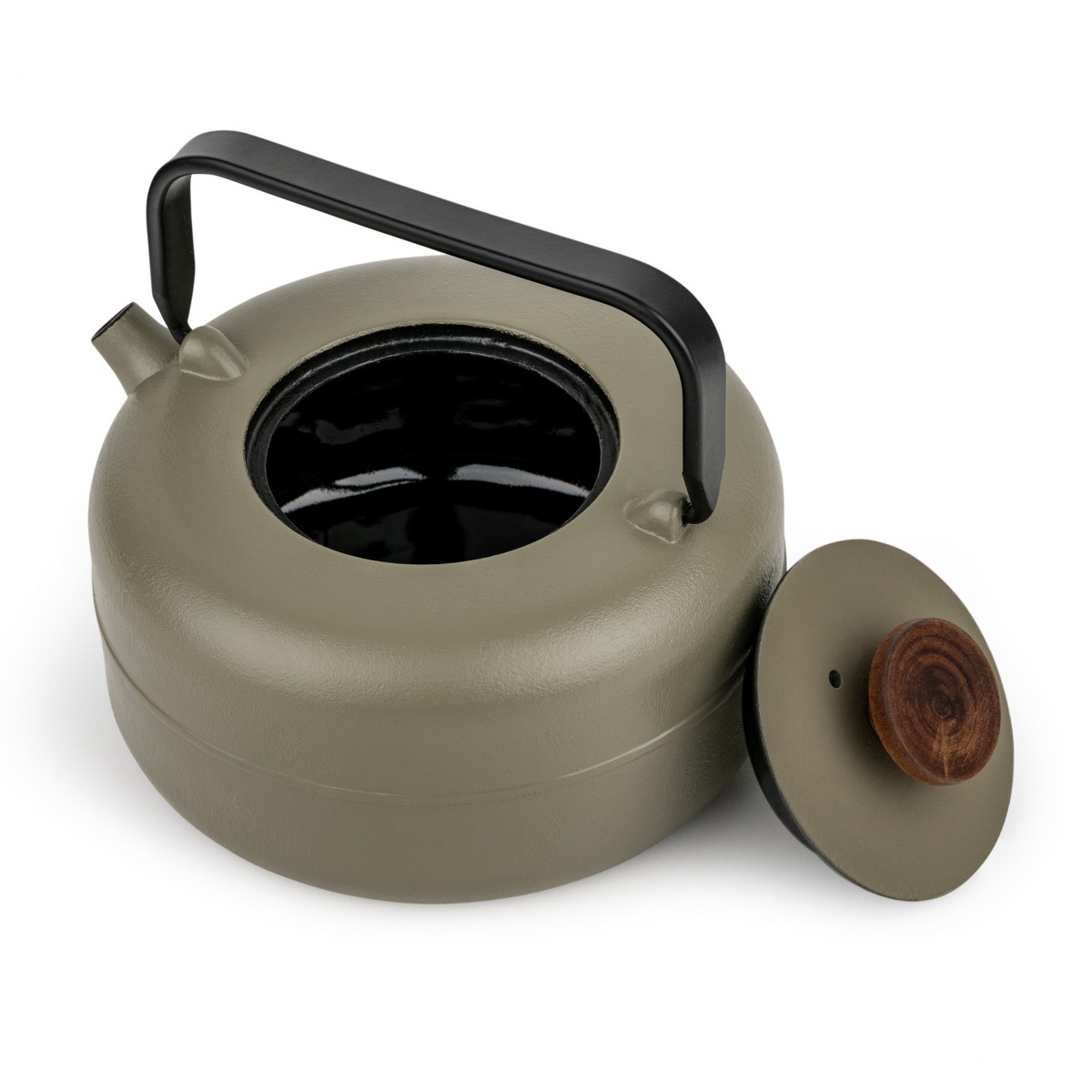 Bredemeijer Henan Cast Iron Teapot 0.75L with Filter – Khaki – image 3