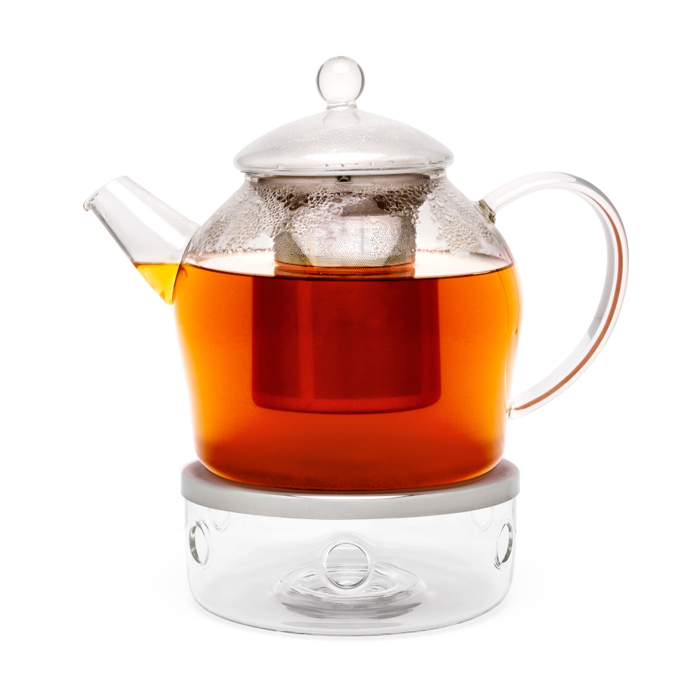 Bredemeijer Minuet Santhee Glass Teapot 1.2L with Steel Filter – image 3