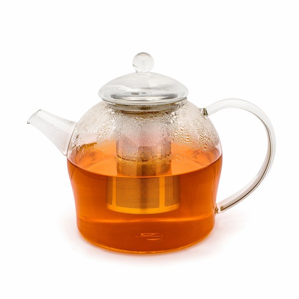 Bredemeijer Minuet Santhee Glass Teapot 1.5L with Steel Filter