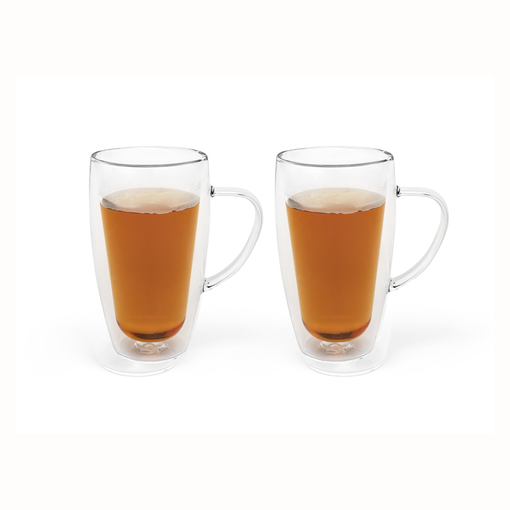 Bredemeijer Double-Walled Glass Mugs 295ml, Set of 2 – image 3