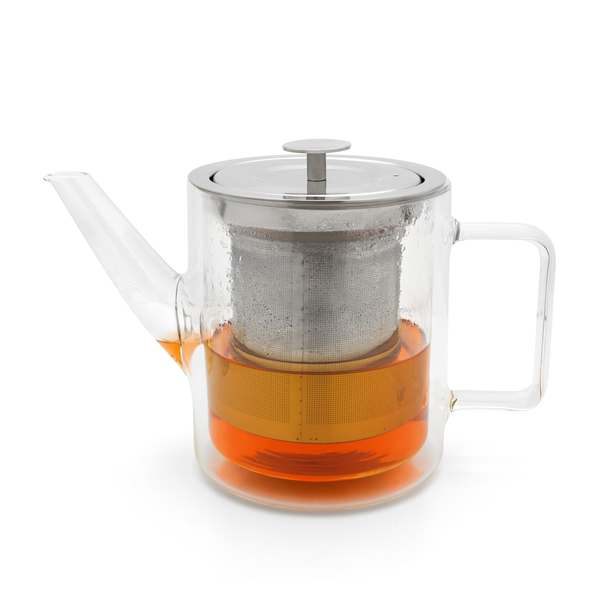 Bredemeijer San Remo Double-Walled Glass Teapot 1L with Filter – image 4