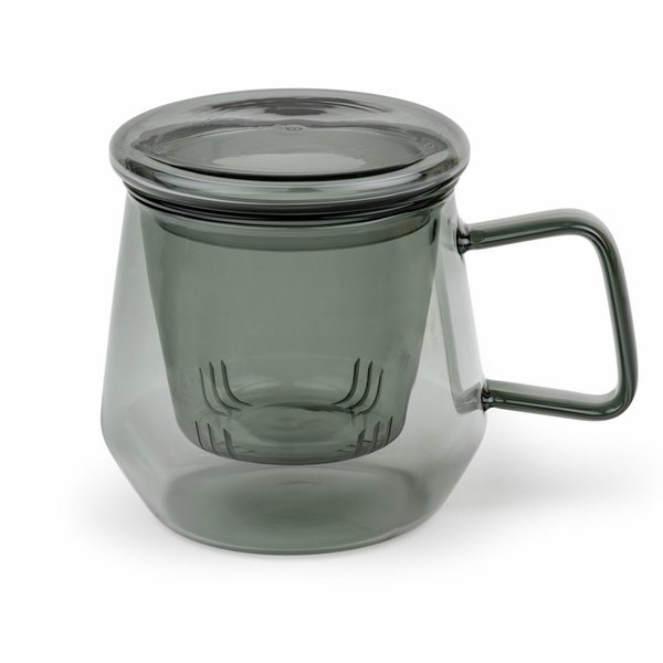Bredemeijer Livorno Tea for One Glass Cup 350ml – Black