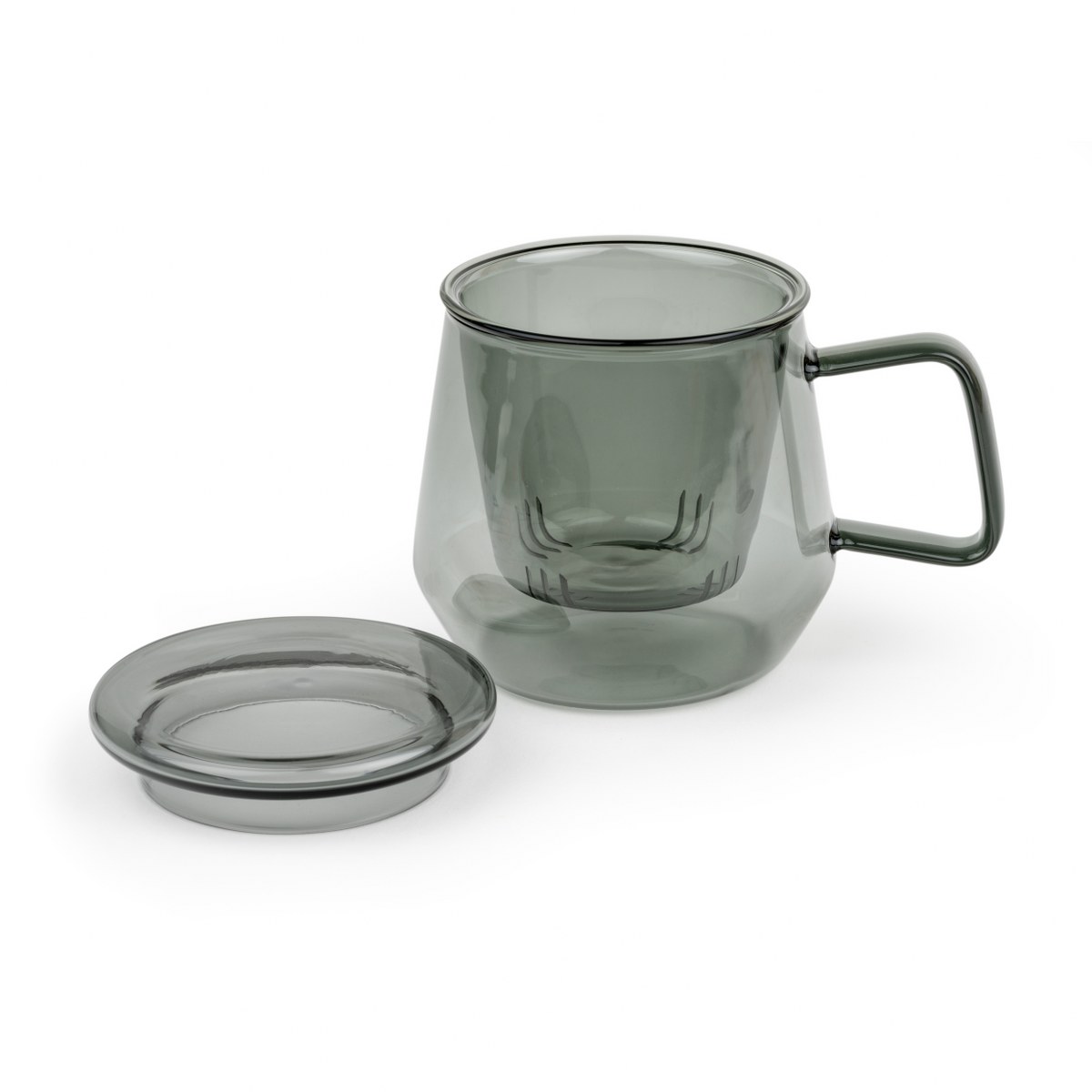 Bredemeijer Livorno Tea for One Glass Cup 350ml – Black – image 2