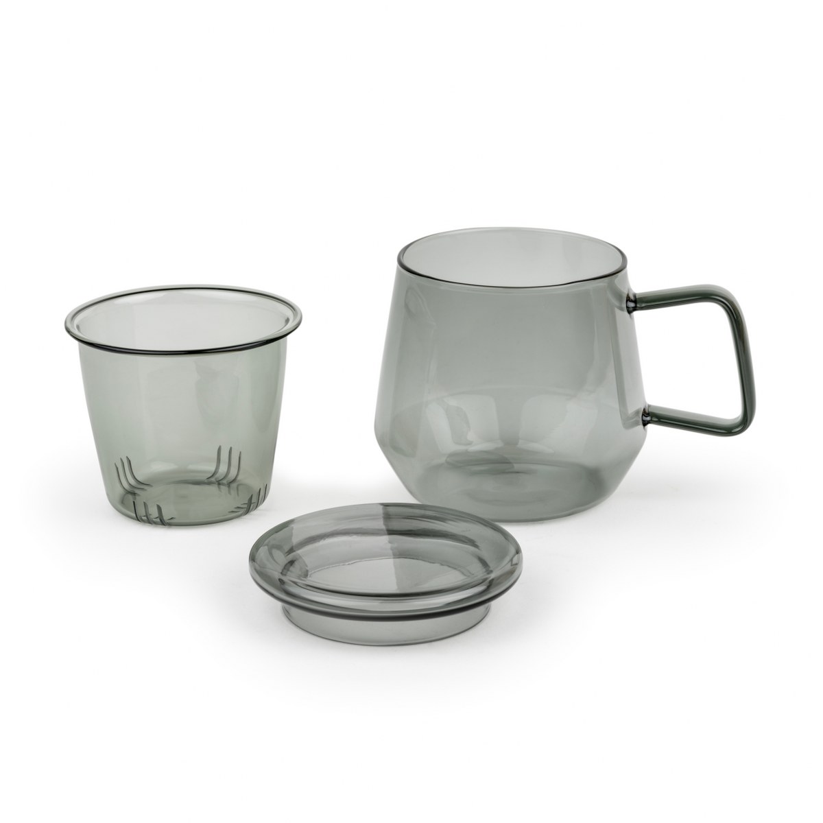 Bredemeijer Livorno Tea for One Glass Cup 350ml – Black – image 3