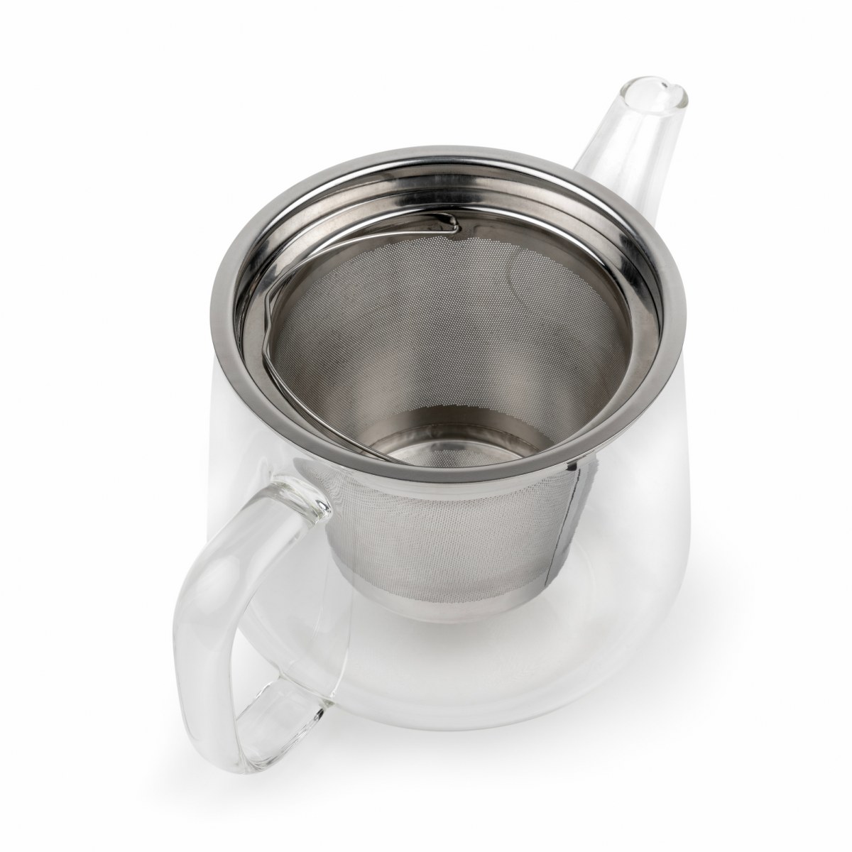 Bredemeijer Merano Glass Teapot 1.1L with Steel Filter – image 3