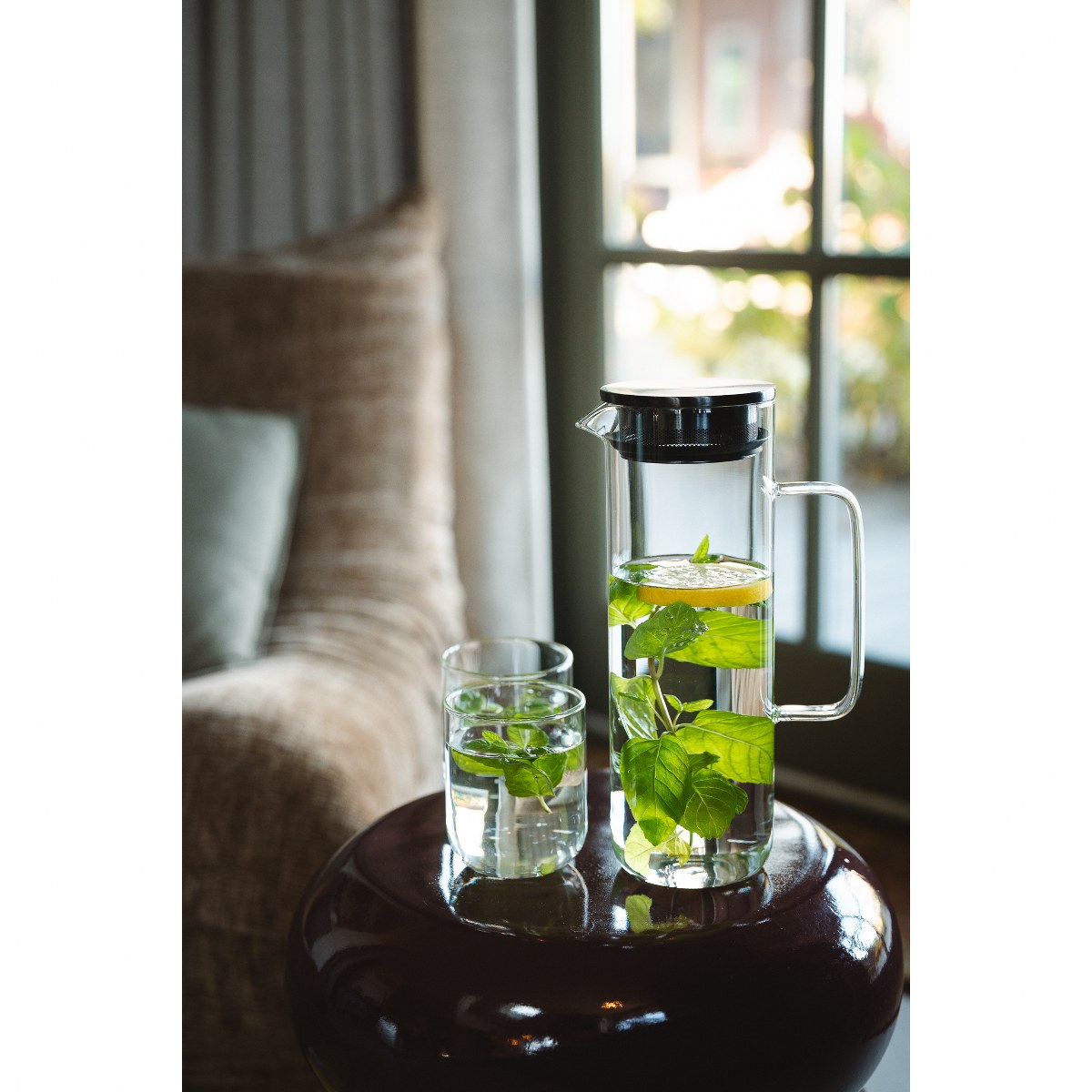 Bredemeijer Padua Single-Walled Glass Cups 350ml, Set of 2 – Clear – image 3