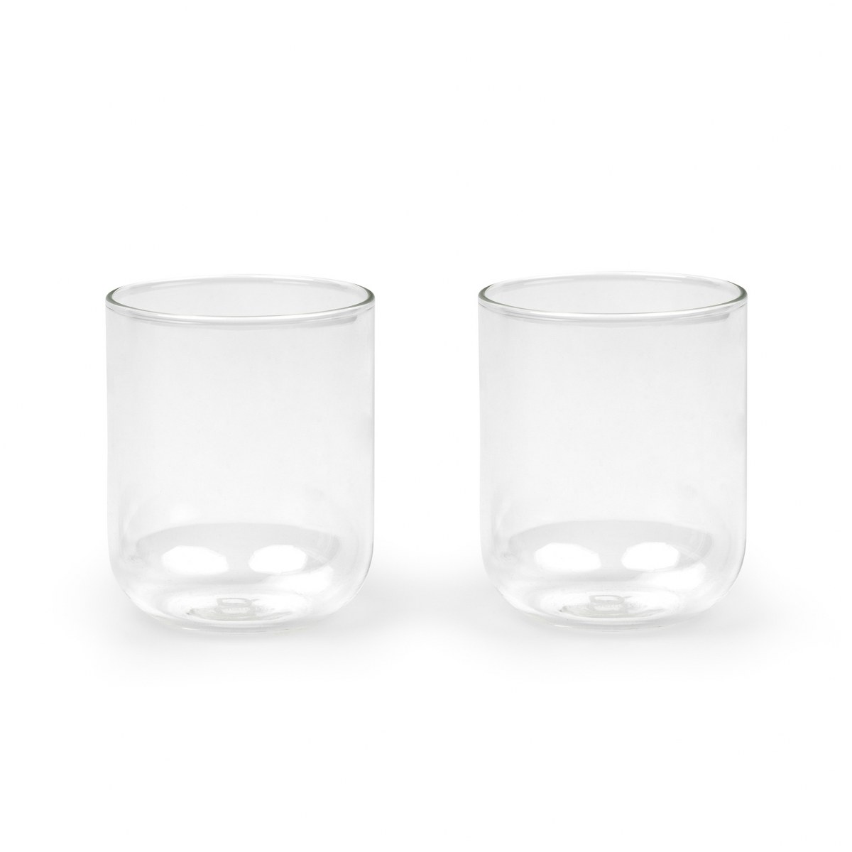Bredemeijer Padua Single-Walled Glass Cups 350ml, Set of 2 – Clear – image 2