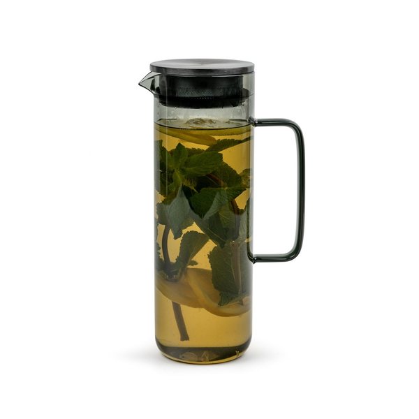 Bredemeijer Padua Glass Cold Brew & Iced Tea Jug 1.2L – Grey