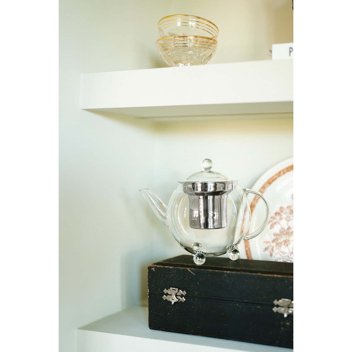 Bredemeijer Bella Ronde Glass Teapot 500ml with Filter – image 6