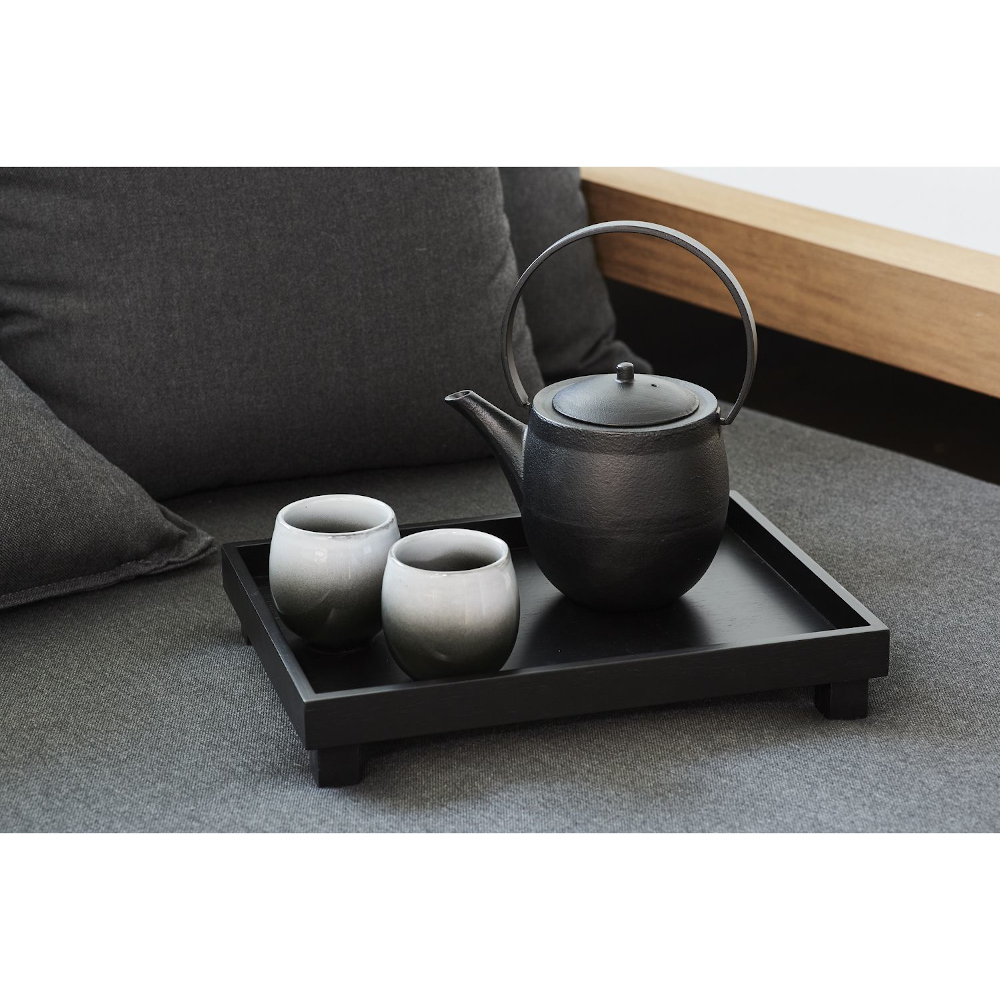 Bredemeijer Izumi Footed Serving Tray – Black Bamboo – image 2