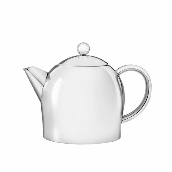 Bredemeijer Minuet Santhee Double-Walled Teapot 0.5L – Polished Steel