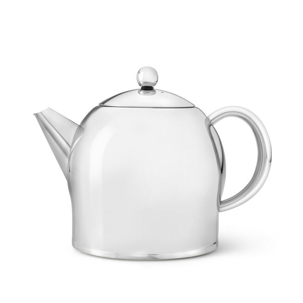 Bredemeijer Minuet Santhee Double-Walled Teapot 1.4L – Polished Steel