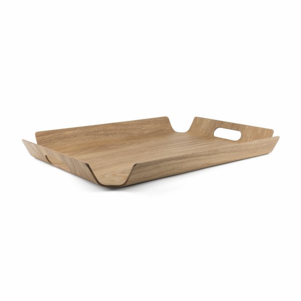 Bredemeijer Madera Retro Wooden Serving Tray – Extra Large