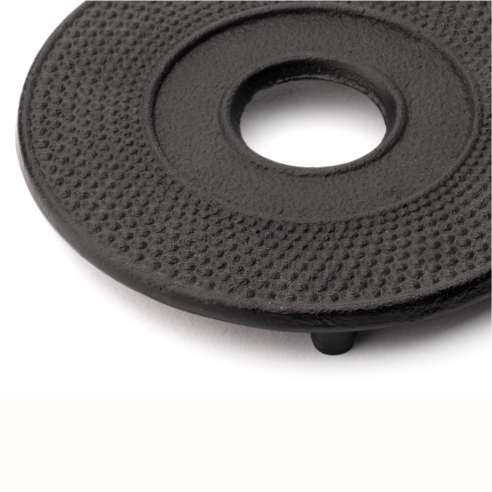 Bredemeijer Jang Cast Iron Trivet & Coaster – Black – image 2