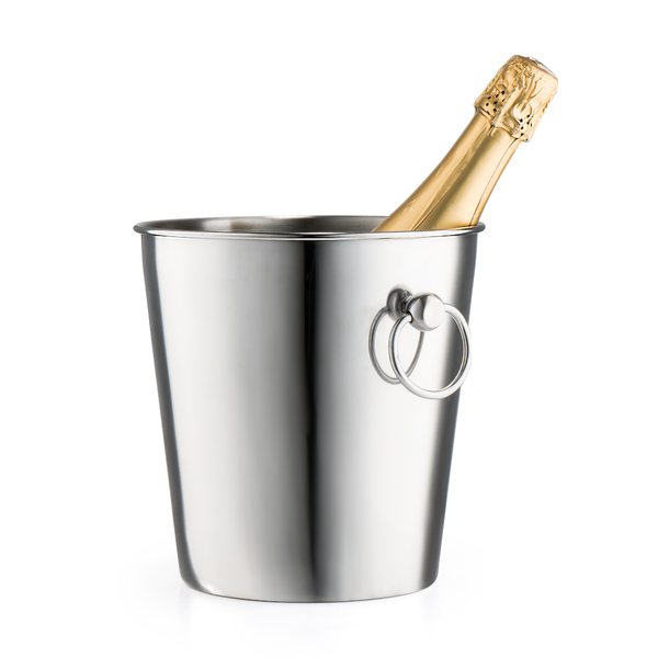 Leopold Vienna Classic Champagne Ice Bucket – Polished Steel